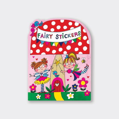 Die-Cut Sticker Book Fairy 8 Pages of Vibrant Stickers