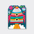 Die-Cut Sticker Book Cosmic 8 Pages of Vibrant Stickers