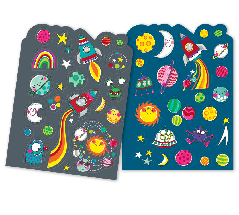 Die-Cut Sticker Books - Cosmic