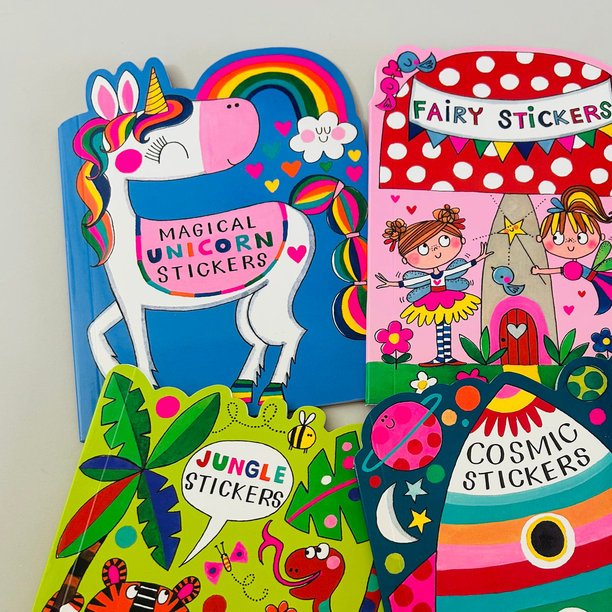 Die-Cut Sticker Books - Unicorn
