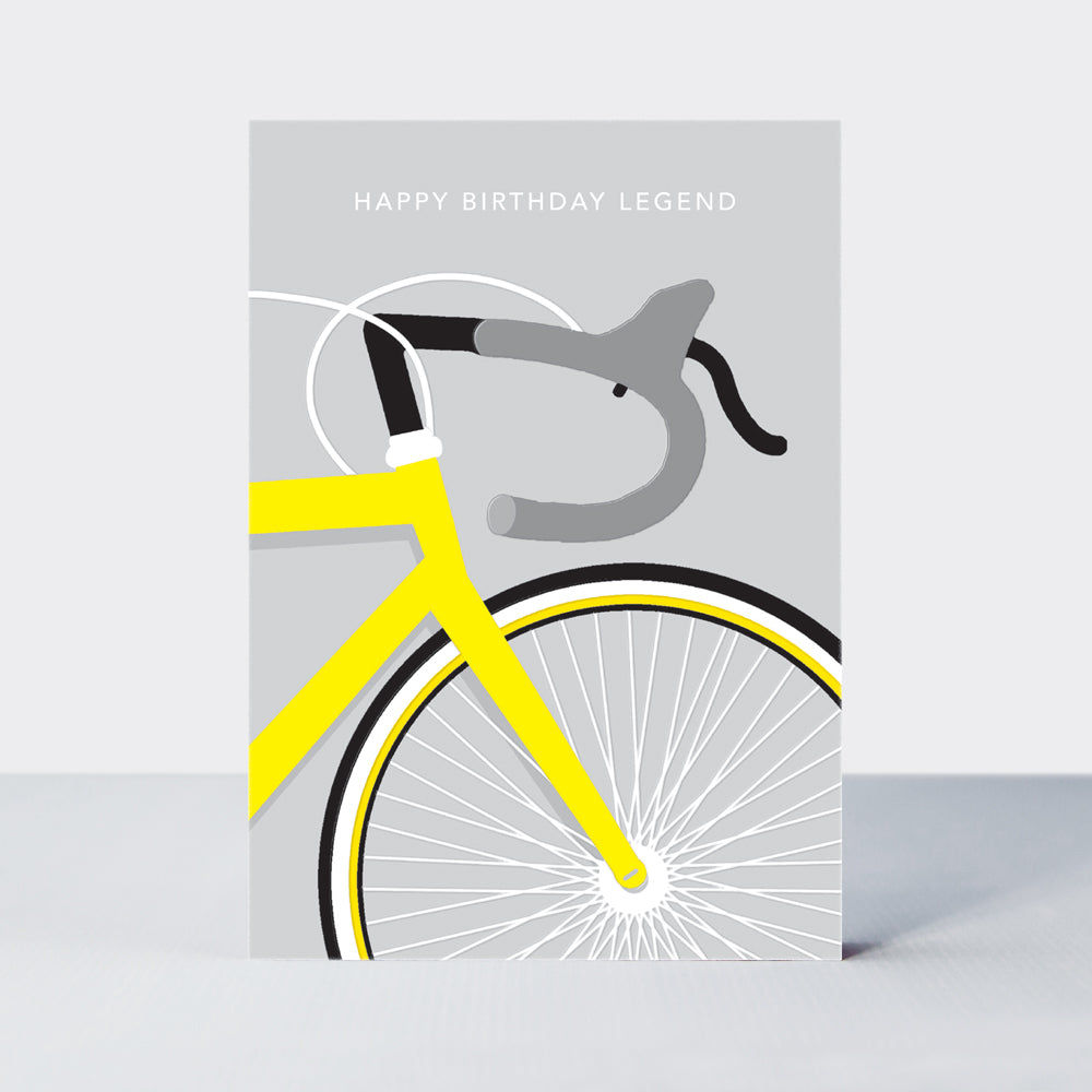 Strike - Birthday Card - Road Bike