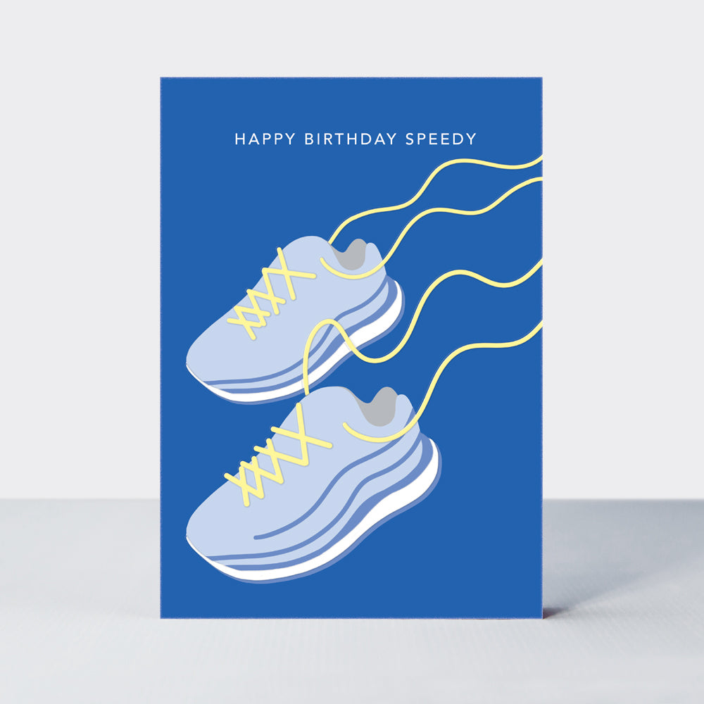 Strike - Birthday Card - Running Trainers