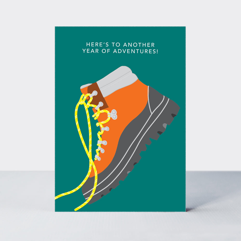 Strike - Birthday Card - Hiking Boot