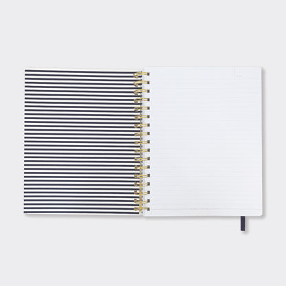 200-Page Lined Wiro-Bound Notebook - Jot It Down/Dots