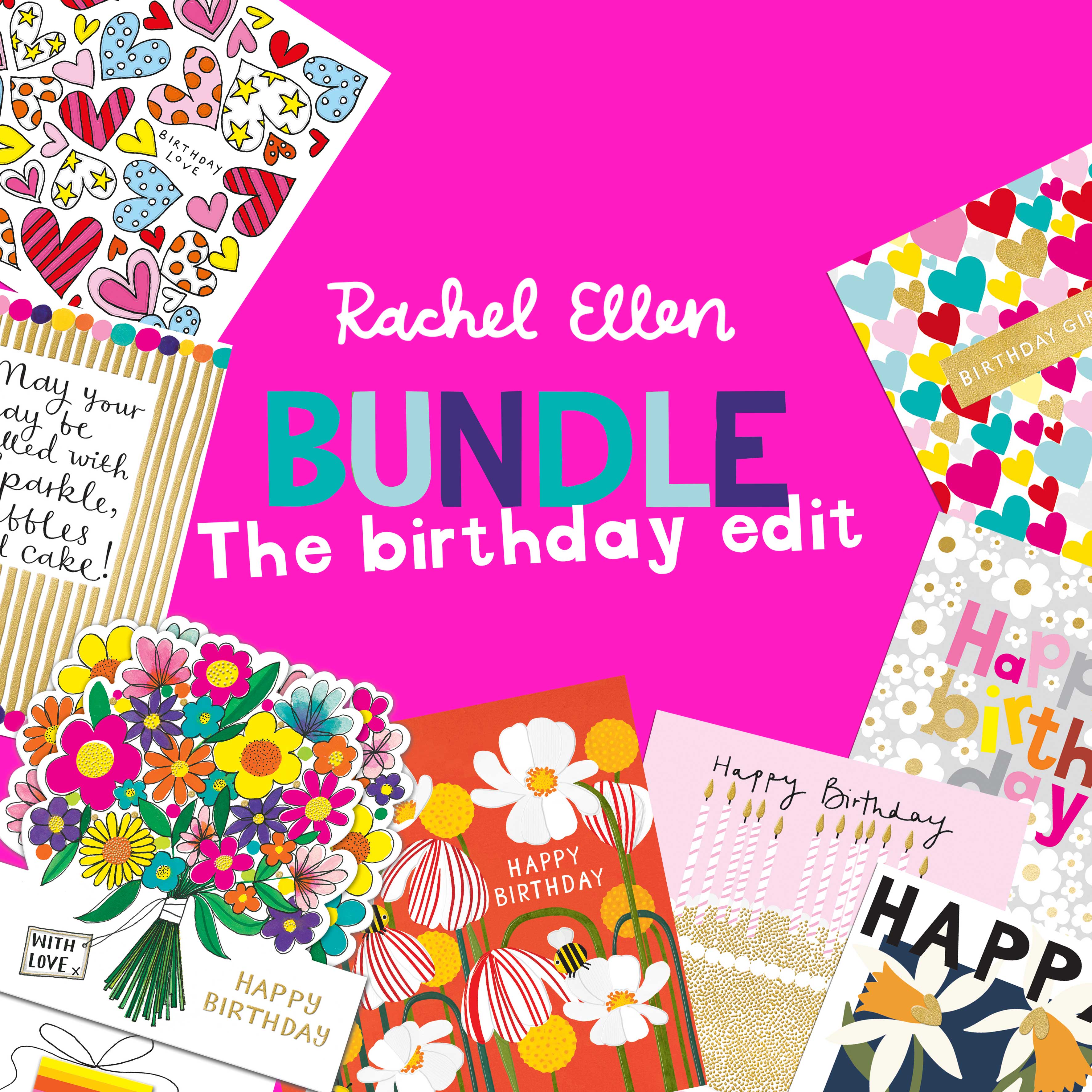 The Birthday Edit - Card Bundle For Her