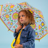 Children's Umbrella - Bee happy - bees & flowers design