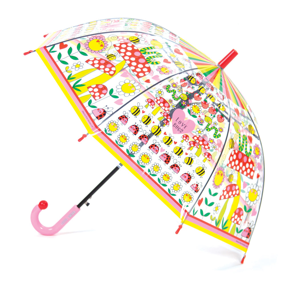 Children's Umbrella - Love bugs