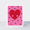 Valentine's Card Hey! - Love Heart