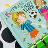 Girls Football Secret Diary with Lock & Keys