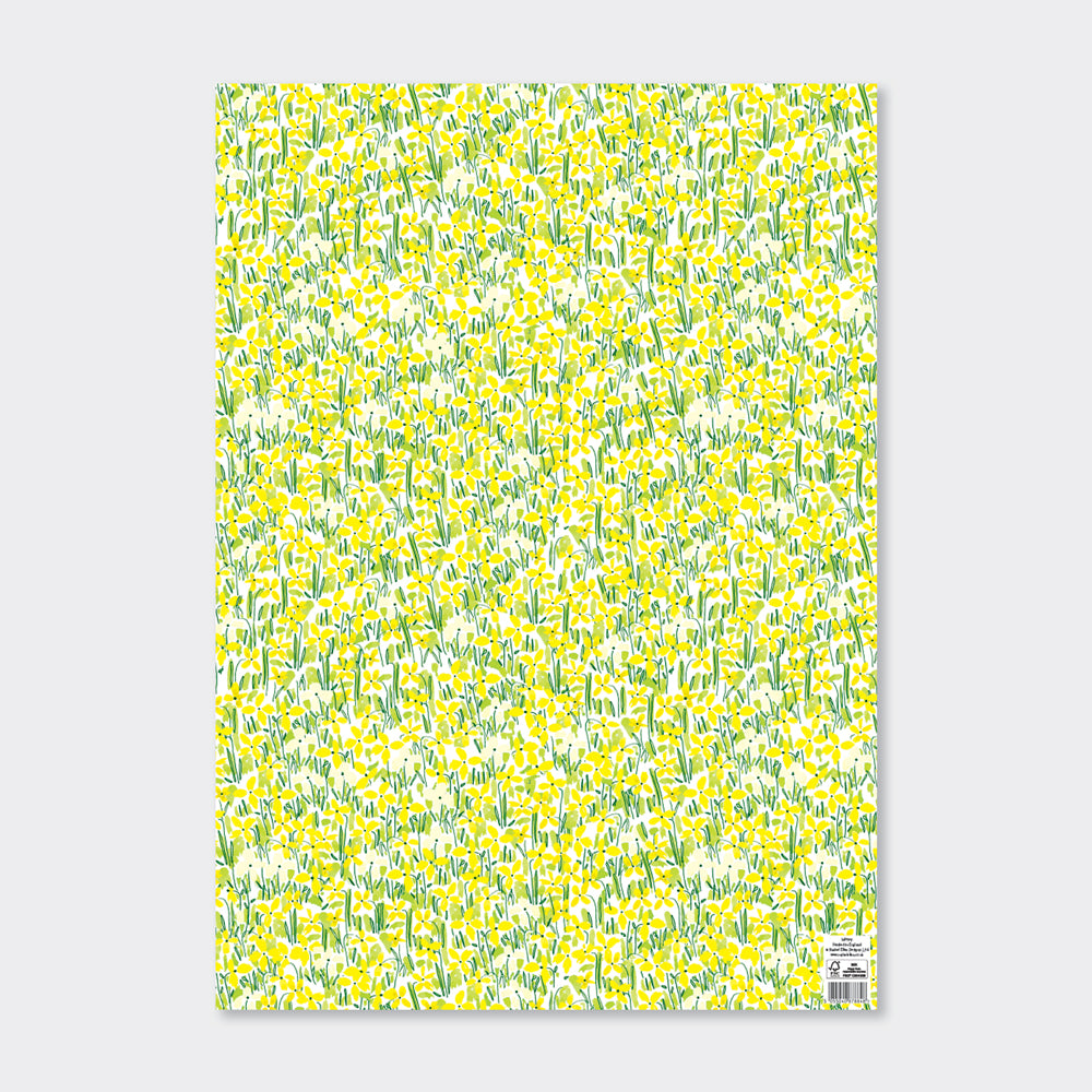 Giftwrap - Yellow Floral