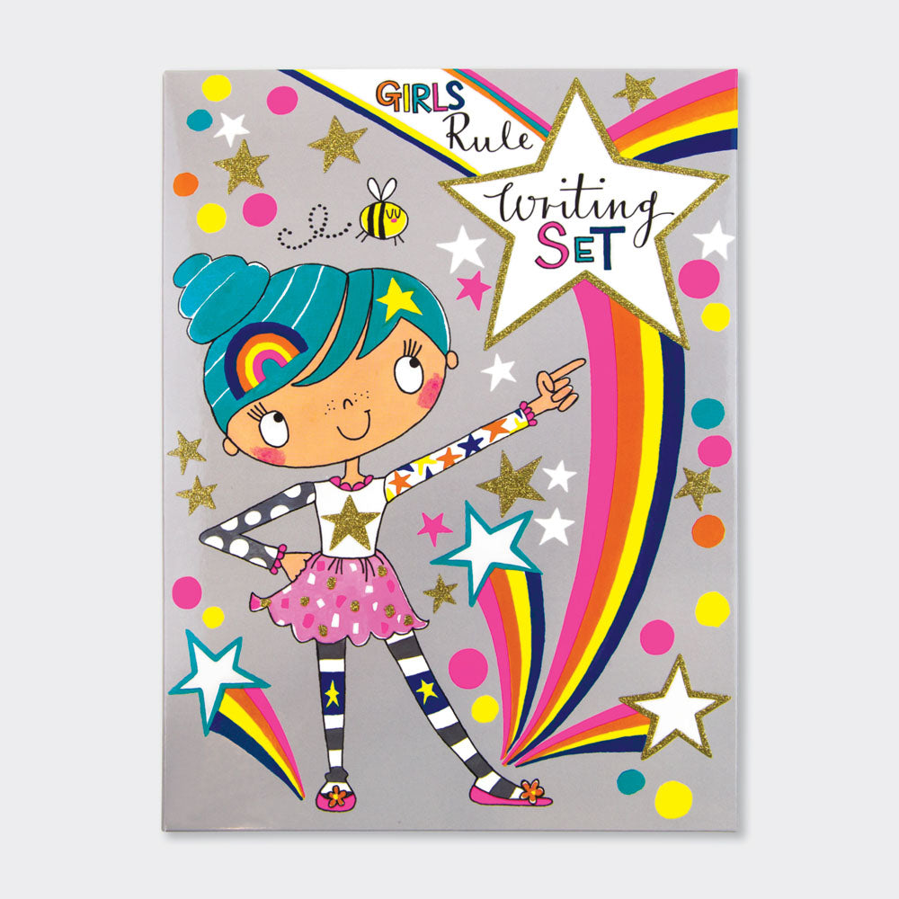 Writing Set Wallet - Girls Rule