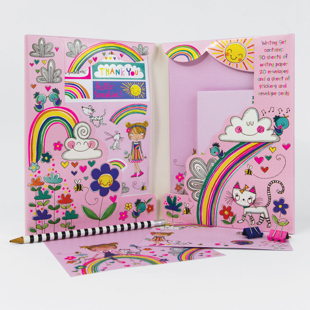 Writing Set Wallet - Over the Rainbow