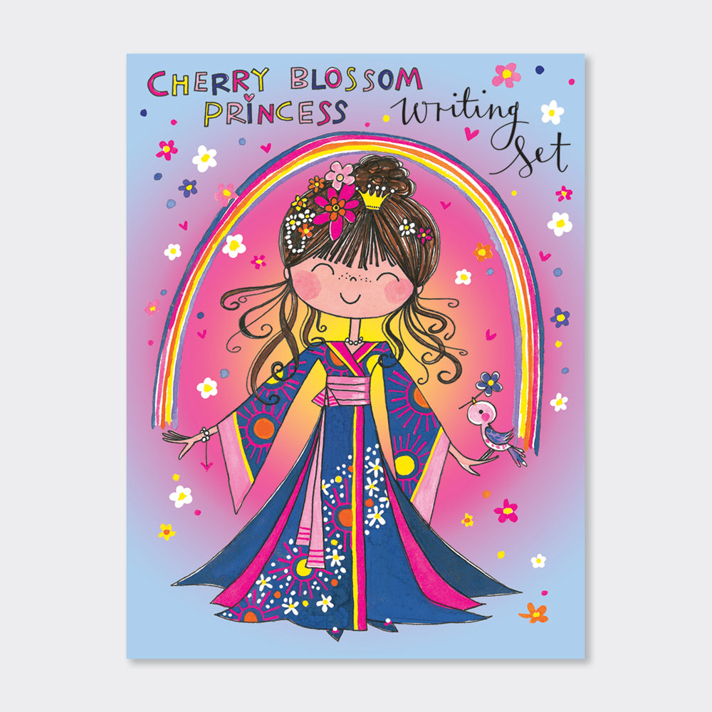 Writing Set Wallet - Cherry Blossom Princess