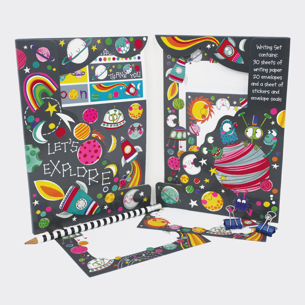 Writing Set Wallet - To The Moon