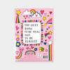 Letter Writing Set - Unicorns, Rainbows & Bees/Just Be Yourself