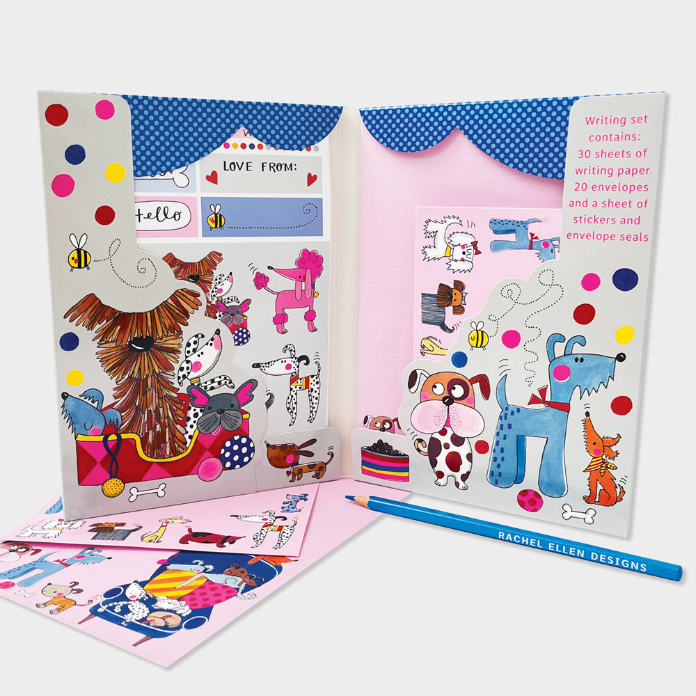 Letter Writing Set - Dogs/Playful Pups