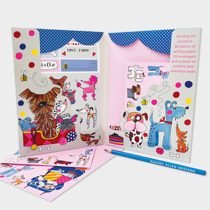 Letter Writing Set - Dogs/Playful Pups