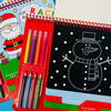 Christmas Activity Book with Scratch Art & Stickers