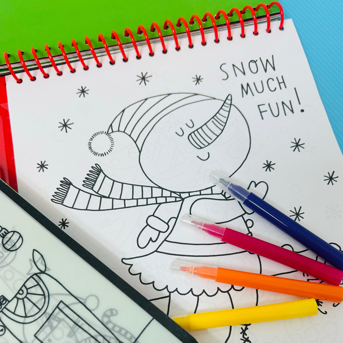 Christmas Activity Book with Scratch Art &amp; Stickers