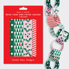 Paper Chain Kit - Christmas Trees, Mistletoe and Spots & Stripes