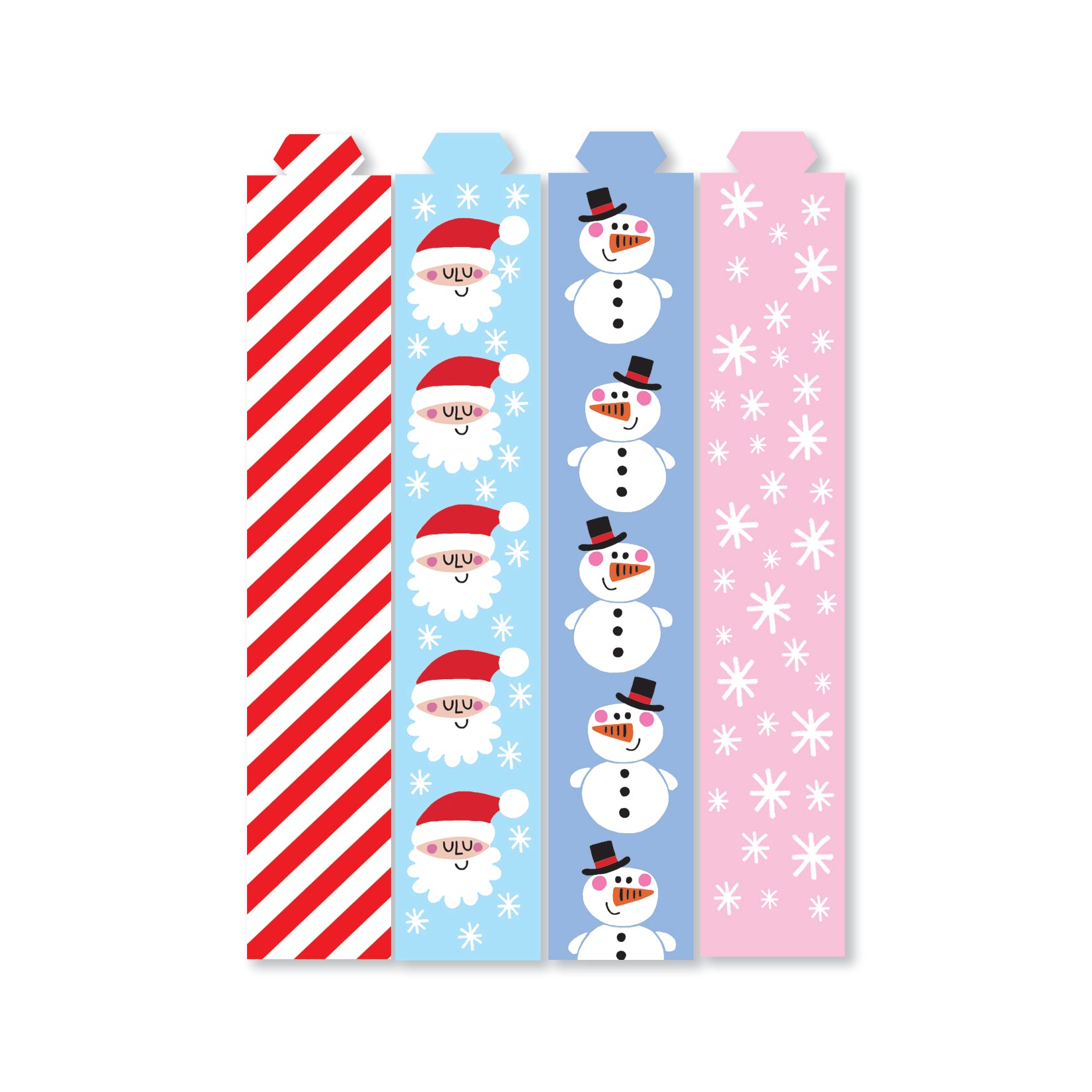 Christmas Paper Chain Kit - Santa &amp; Snowman