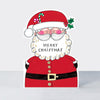 Cookie Cutter Christmas Card - Merry Christmas Santa
