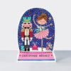 Cookie Cutter Christmas Card - Christmas Wishes Nutcracker