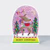 Cookie Cutter Christmas Card - Merry Christmas Reindeer