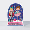 Cookie Cutter Christmas Card - Granddaughter at Christmas
