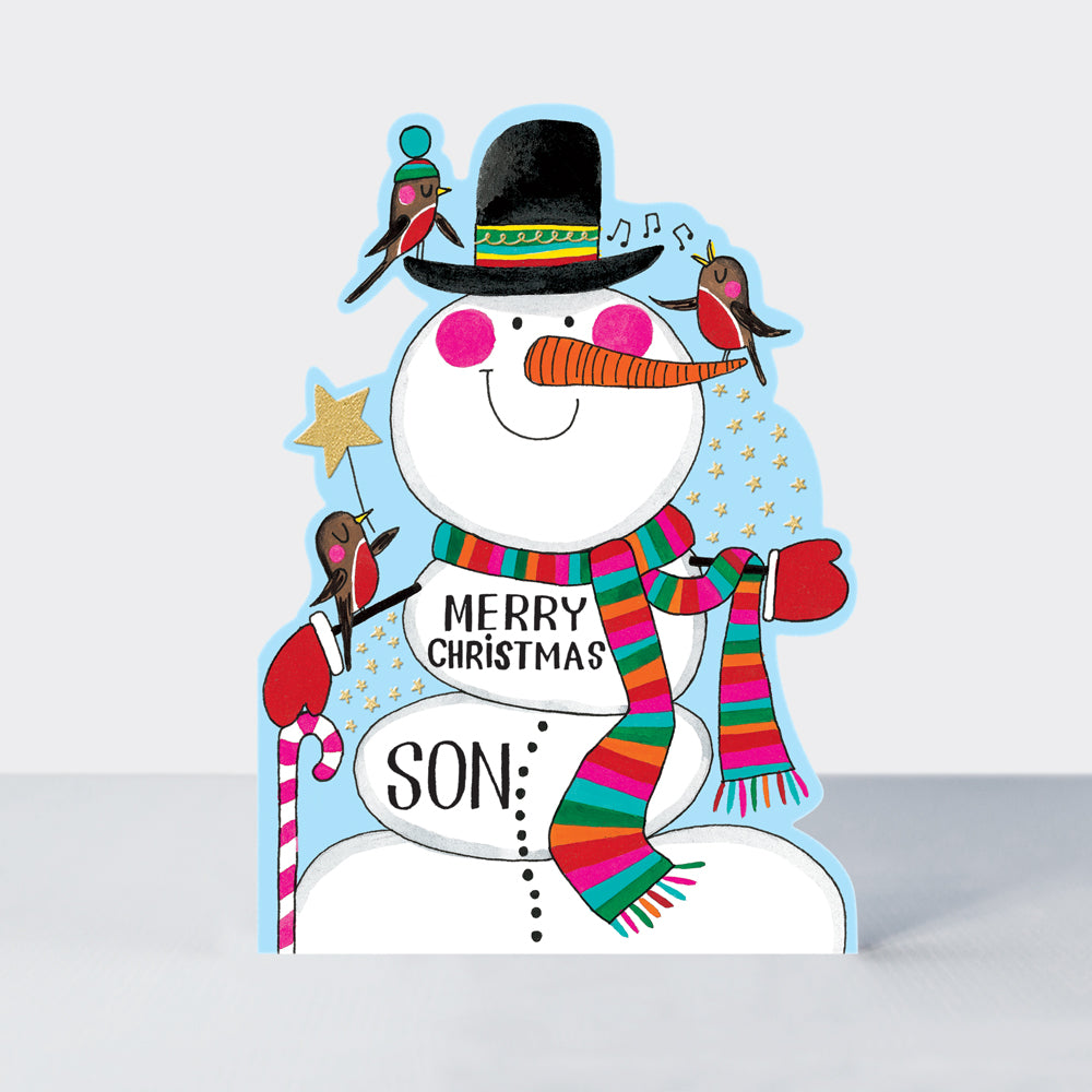 Cookie Cutter Christmas Card - Son at Christmas