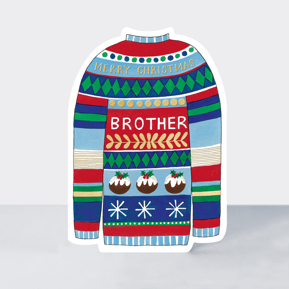 Cookie Cutter Christmas Card - Brother at Christmas