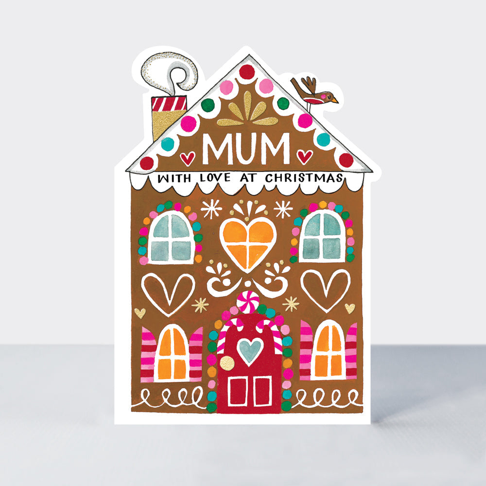 Cookie Cutter Christmas Card - Mum at Christmas