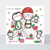 Christmas Card Cube - Penguins (20 Cards)