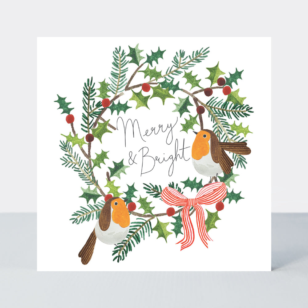 Christmas Cube - Yule Log Cosy Theme - Box of 20 Cards
