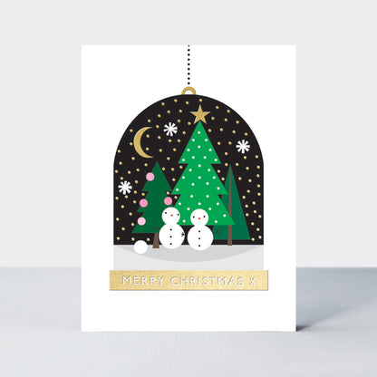 Pack of 10 Notecards - Snow Globe