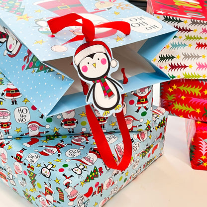 Christmas Medium Gift Bag - Santa