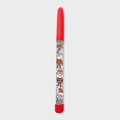 Christmas Glitter Pen- Santa