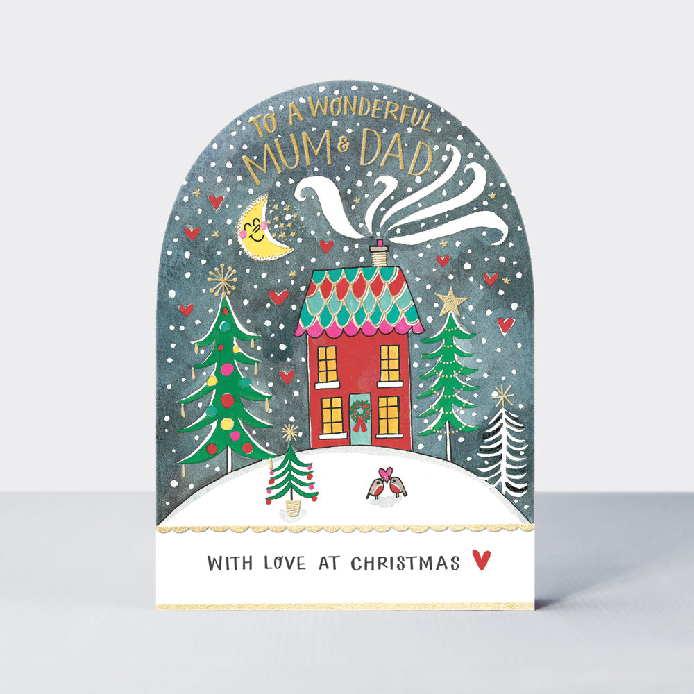 Snow Globe - Mum & Dad/House