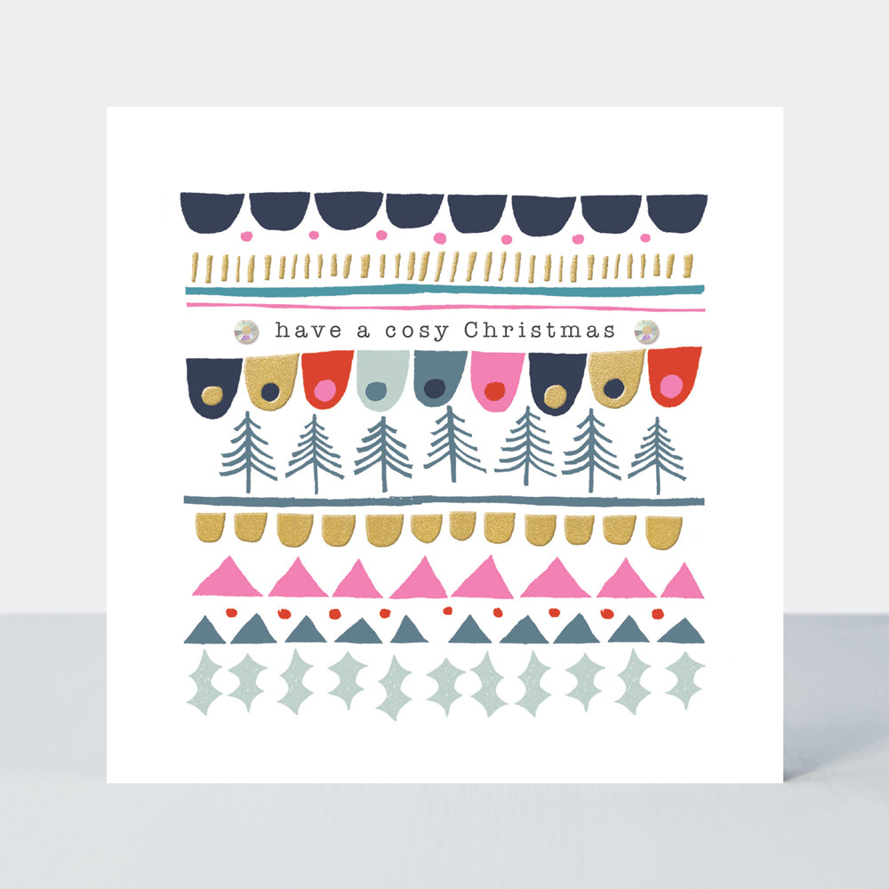 Good Tidings - Cosy Christmas  - Greetings Card