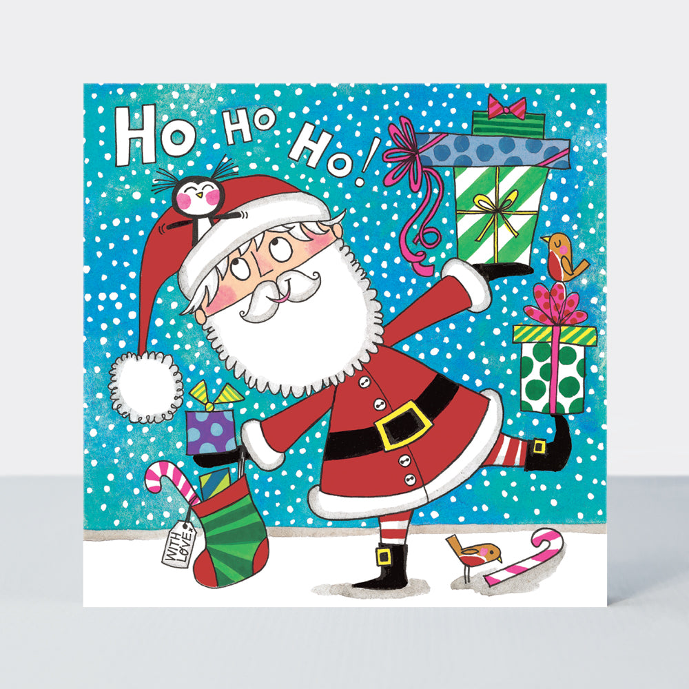 Christmas Jigsaw Cards - Santa Ho Ho Ho