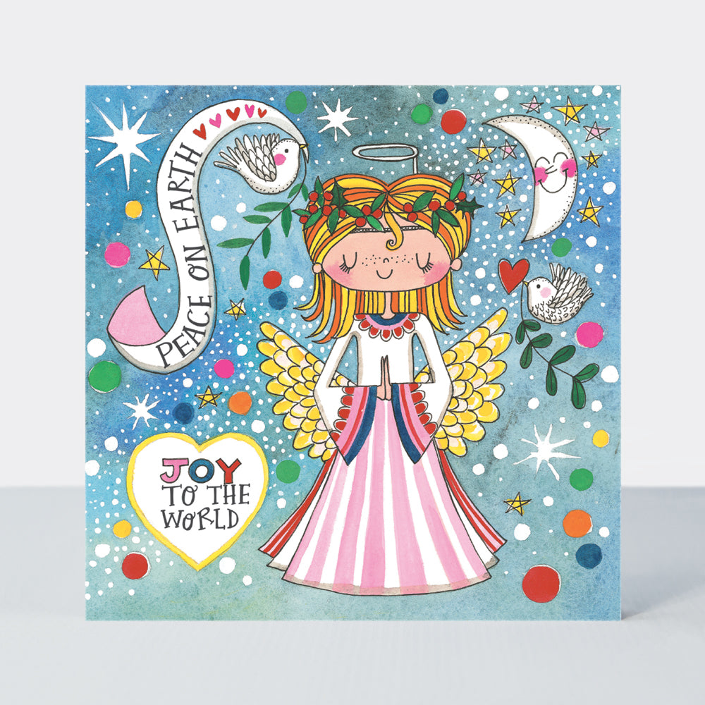 Christmas Jigsaw Cards - Peace on Earth Angel