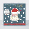 Juniper - Marvellous Dad/Santa Christmas Card