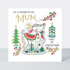 Juniper - Wonderful Mum/Reindeer Christmas Card