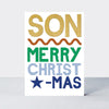 Eggnog Christmas Card - Son Merry Christmas
