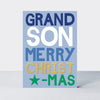 Eggnog Christmas Card - Grandson Merry Christmas