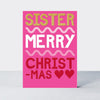 Eggnog Christmas Card - Sister Merry Christmas
