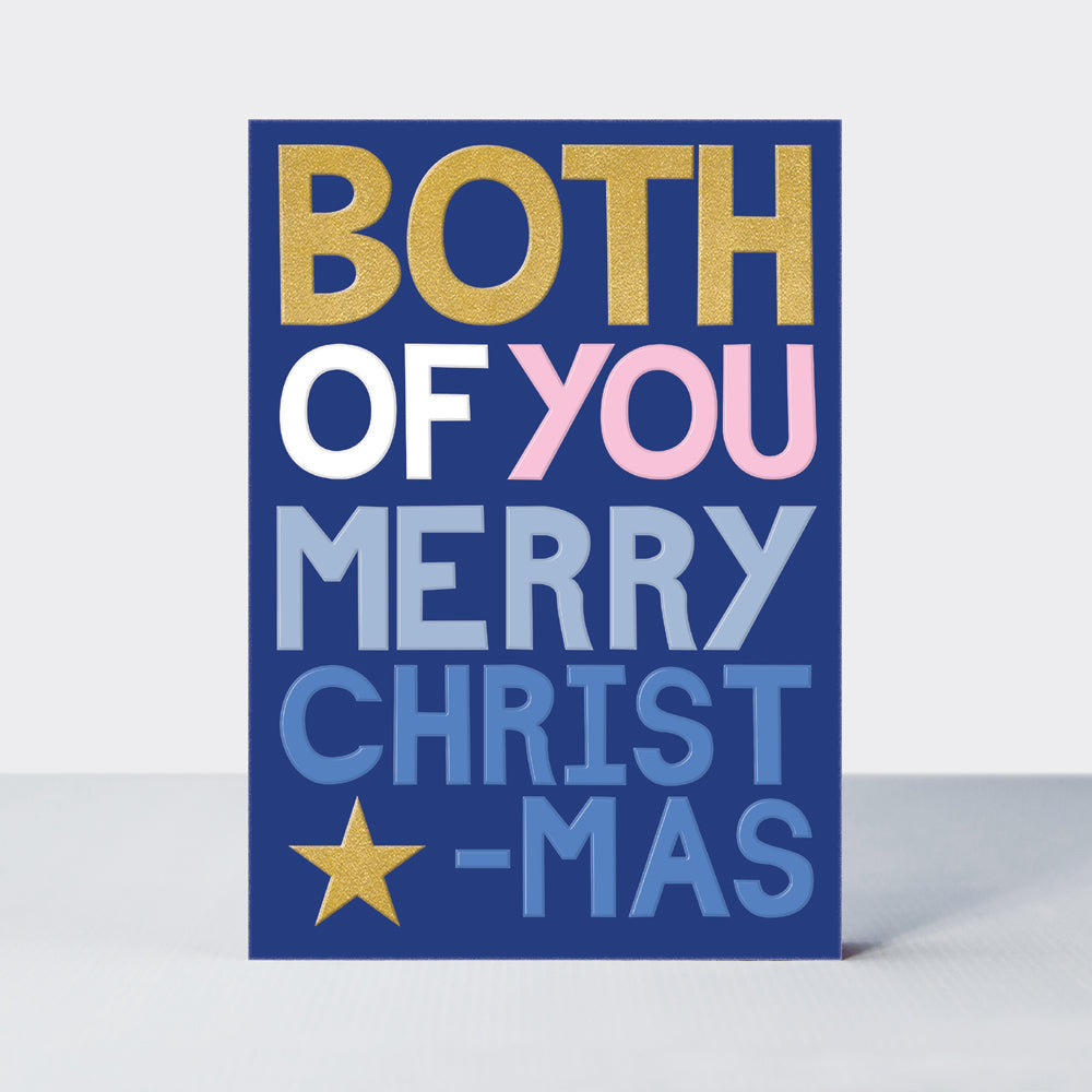 Eggnog Christmas Card - Both of You Merry Christmas