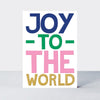 Eggnog Christmas Card - Joy to the World