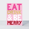 Eggnog Christmas Card - Eat Drink & Be Merry