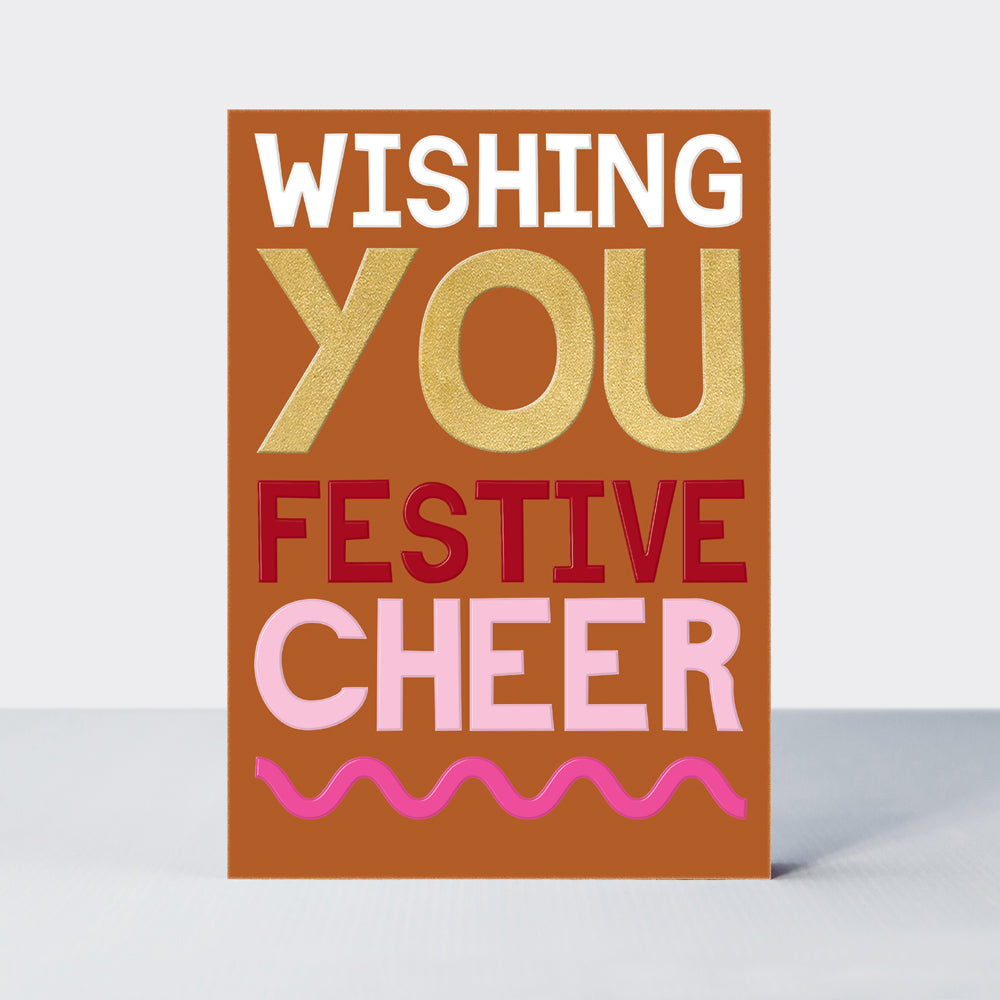 Eggnog Christmas Card - Wishing You Festive Cheer